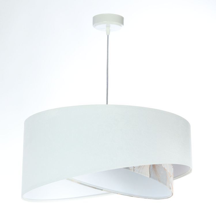 Lampa Bps Koncept wisząca WHITE FLOWER biała 1 szt