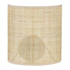 Lampa ścienna Cario Rattan Naturalny 1 szt.