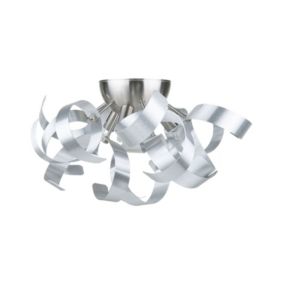 Lampa ścienna Icana Metal Srebrny 1 szt.