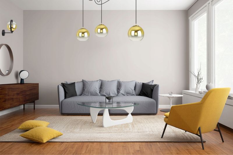 Lampa ścienna kinkiet Light Home LH Bergen Gold 1x E27 60W klosz 15cm złoty 1szt.