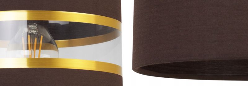 Lampa ścienna kinkiet Light Home LH Elegance Gold 1x E27 60W brązowy/czarny 1szt.