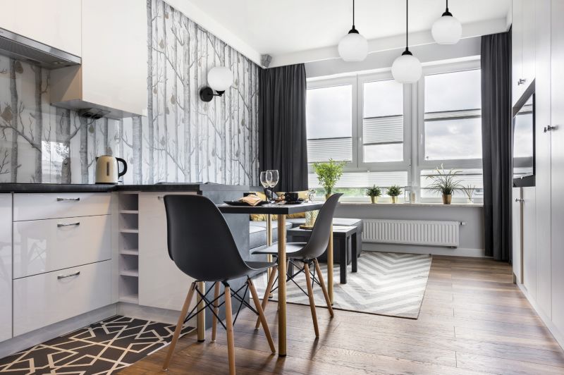 Lampa ścienna kinkiet Light Home LH Eliza prosty 1x E27 60W czarny/biały 1szt.