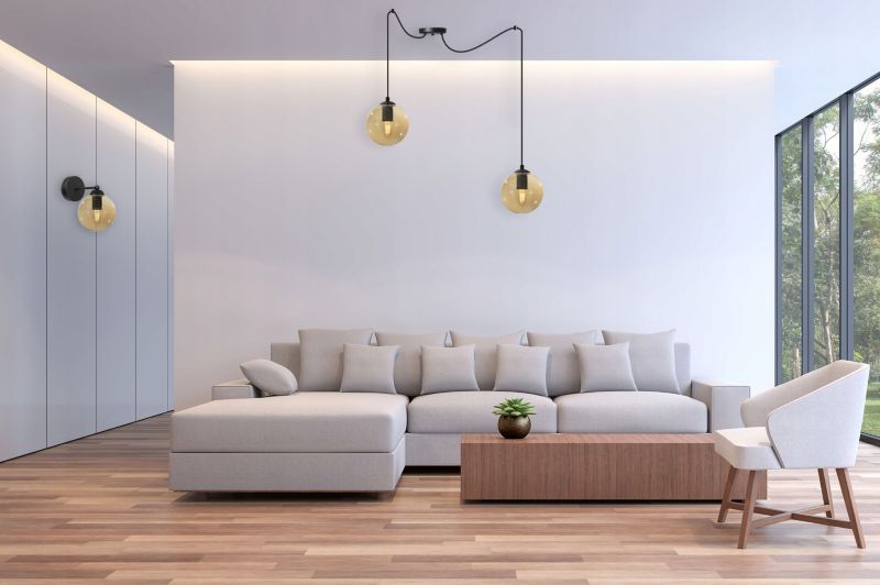 Lampa ścienna kinkiet Light Home LH Paris 1x E27 60W czarny/miodowy 1szt.
