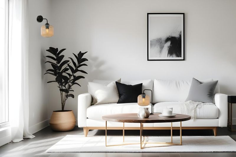 Lampa ścienna kinkiet Light Home LH Riffle 1x E27 60W miodowy walec 1szt.