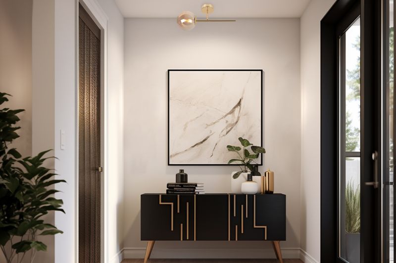 Lampa ścienna kinkiet Light Home LH Siena 1x E14 40W pionowy złoty klosz miodowy 1szt.