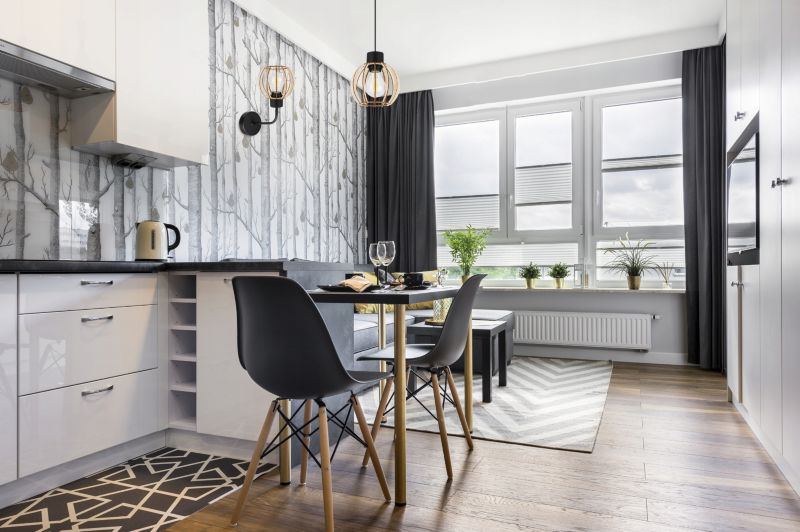Lampa ścienna kinkiet Light Home LH Timber 1x E27 60W wiszący okrągły czarny 1szt.