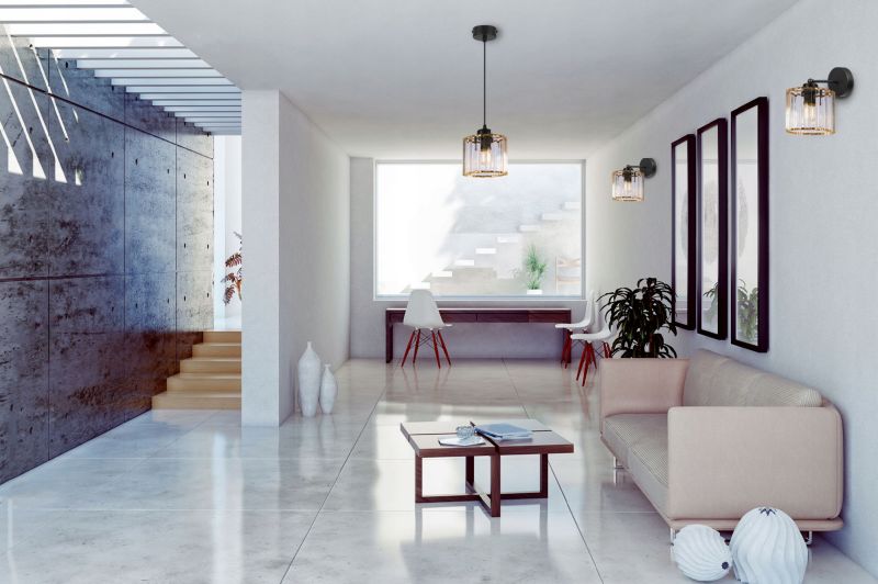 Lampa ścienna kinkiet prosty Light Home LH Holdi 1x E27 60W klosz szklany owalny złoty 1szt.