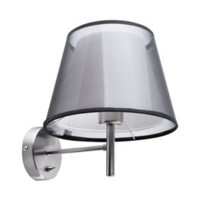 Lampa ścienna Lampa sufitowa Columbia Metal Srebrny 1 szt.