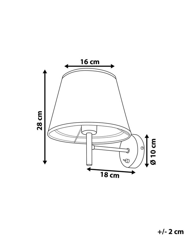 Lampa ścienna Lampa sufitowa Columbia Metal Srebrny 1 szt.
