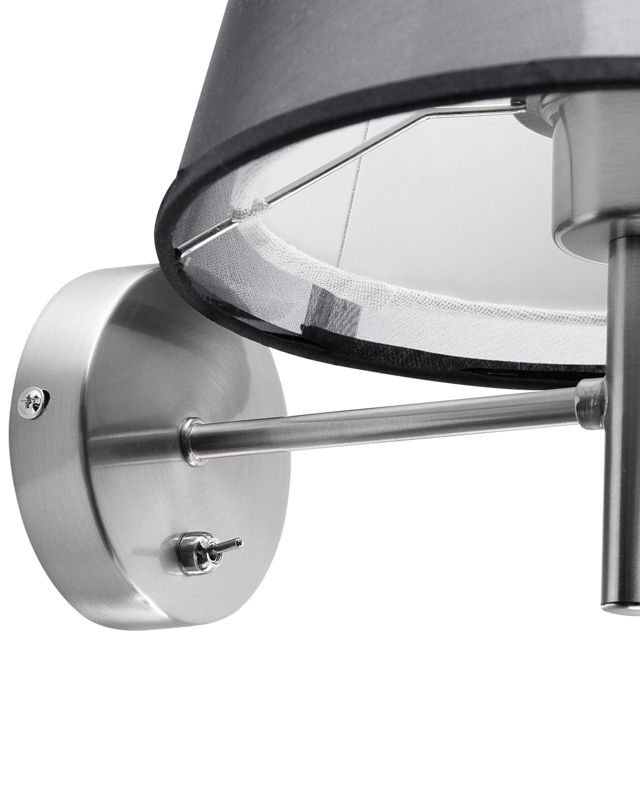 Lampa ścienna Lampa sufitowa Columbia Metal Srebrny 1 szt.