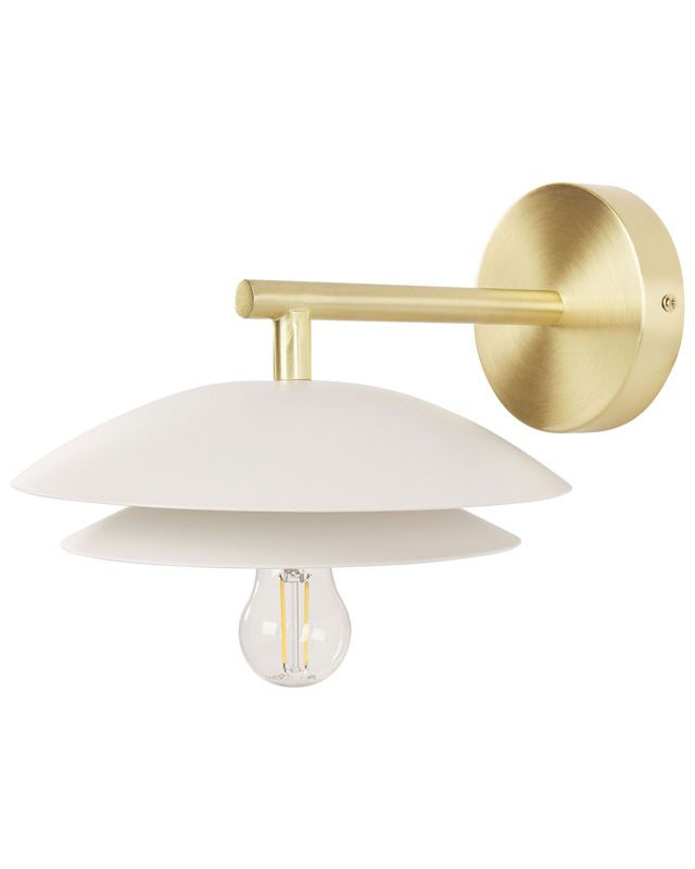 Lampa ścienna Lasolo Metal Biały 1 szt.