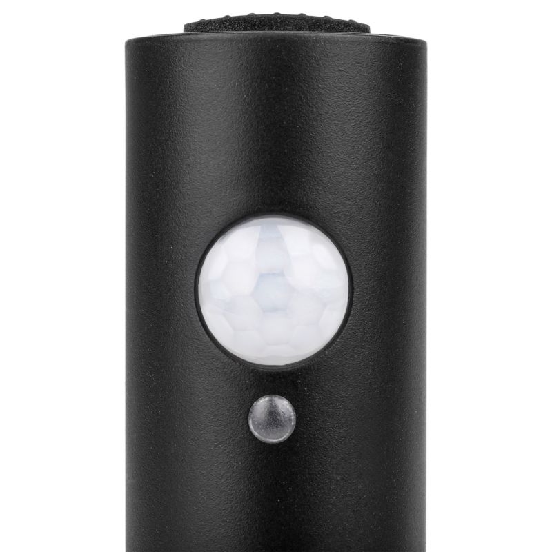 Lampa ścienna LED MasterLED PIR akumulator 2.5W 4000K magnetyczna IP20 czarna kinkiet 1 szt.