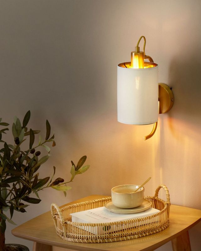 Lampa ścienna Liberia Metal Miedziany 1 szt.