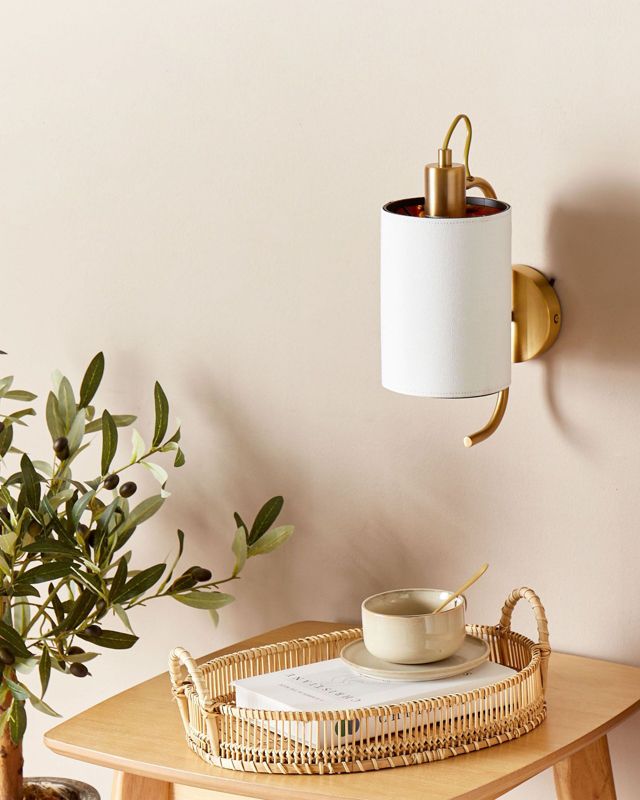 Lampa ścienna Liberia Metal Miedziany 1 szt.