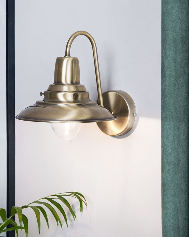 Lampa ścienna Luza Metal Mosiężny 1 szt.