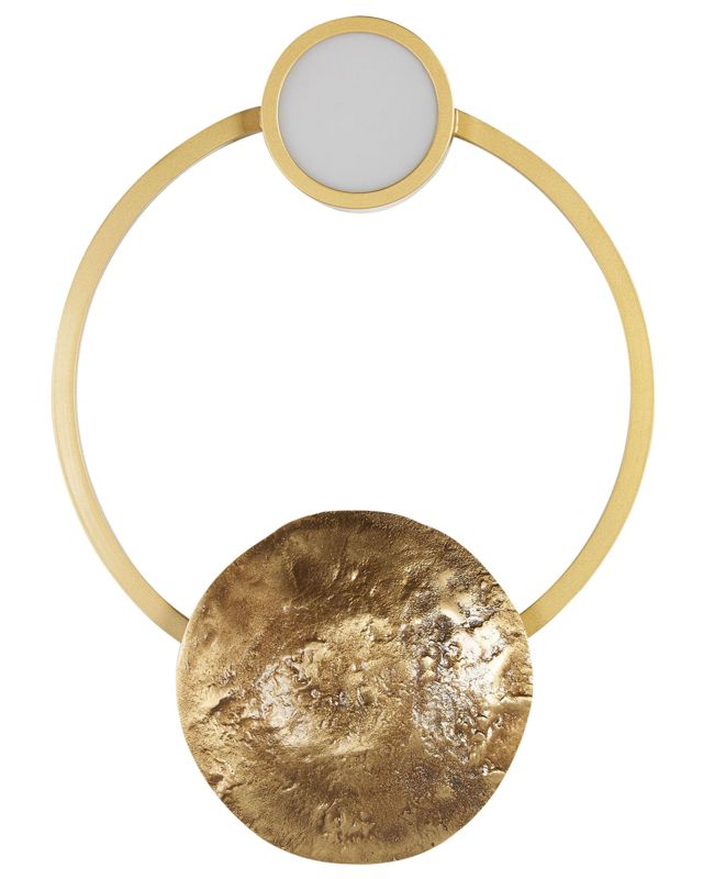 Lampa ścienna Ponuga Metal Złoty 1 szt.