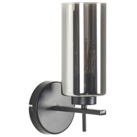 Lampa ścienna Puriri Metal Czarny 1 szt.