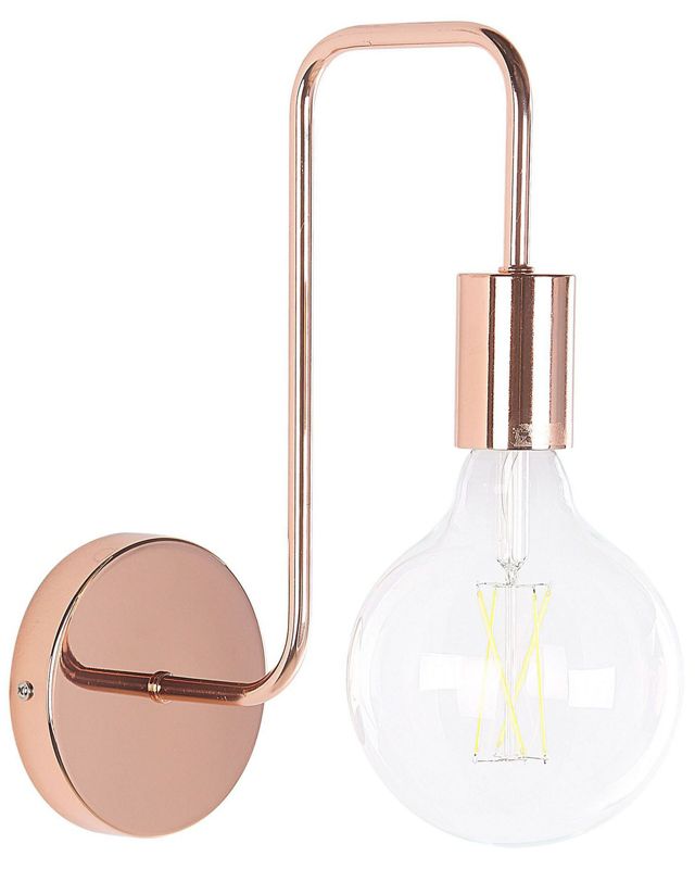 Lampa ścienna Savena Metal Miedziany 1 szt.