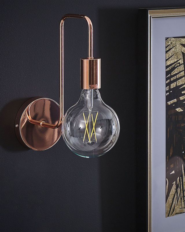 Lampa ścienna Savena Metal Miedziany 1 szt.