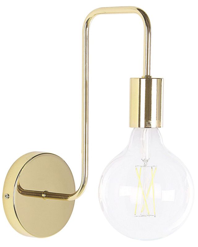 Lampa ścienna Savena Metal Złoty 1 szt.