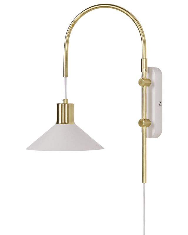 Lampa ścienna Sissa Metal Biały 1 szt.