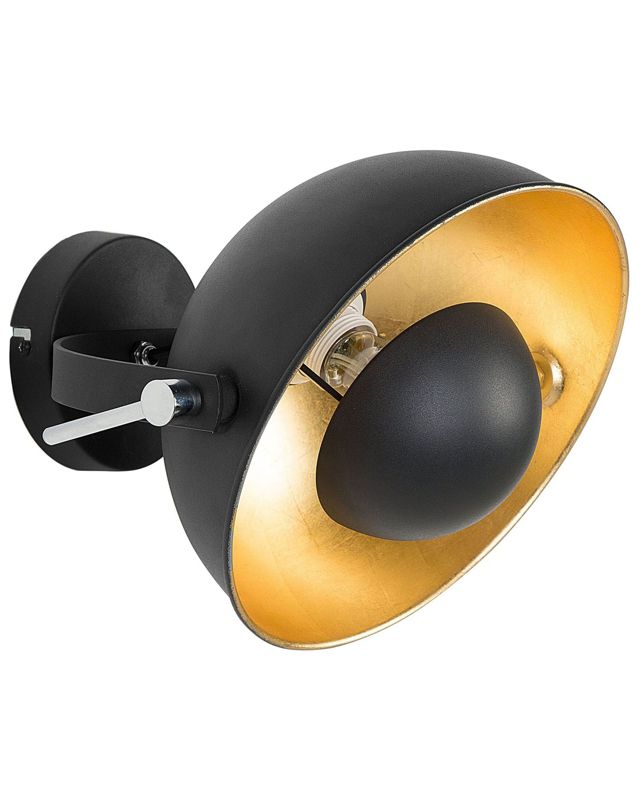 Lampa ścienna Thames Metal Czarny 1 szt.