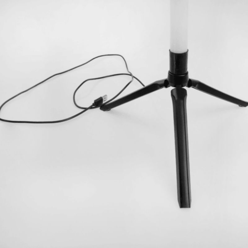 Lampa Ecolight Ecolight Podłogowa Muzyczna Rgb Czarna Tuya/Smart Life Ml61494 1 szt.
