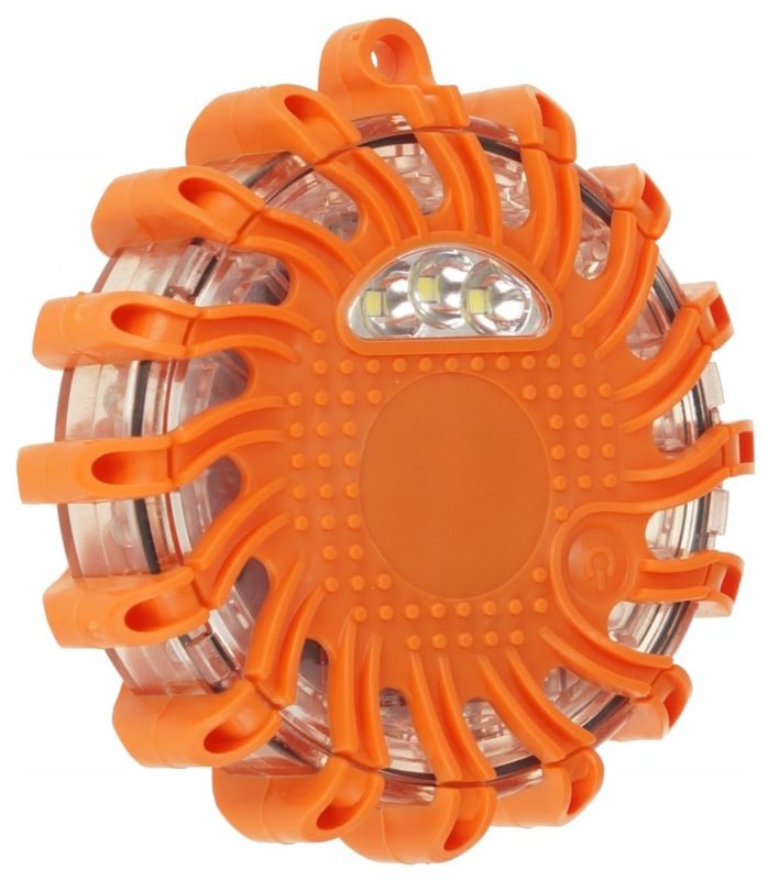 Lampa FEINZ Ostrzegawcza Błyskowa Kogut Led Dysk Flara Akumulator Homologacja 2L 1 szt.