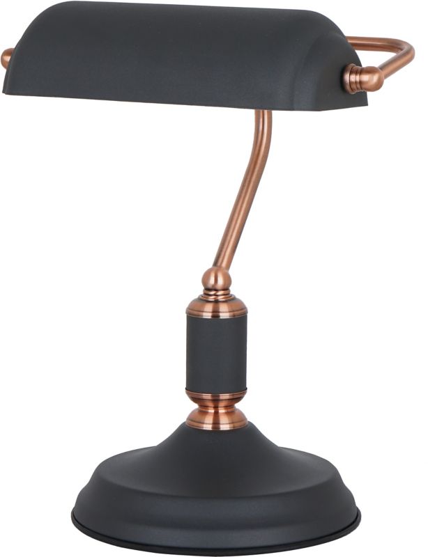 Lampa gabinetowa Pablo 1 x 40 W E27 black