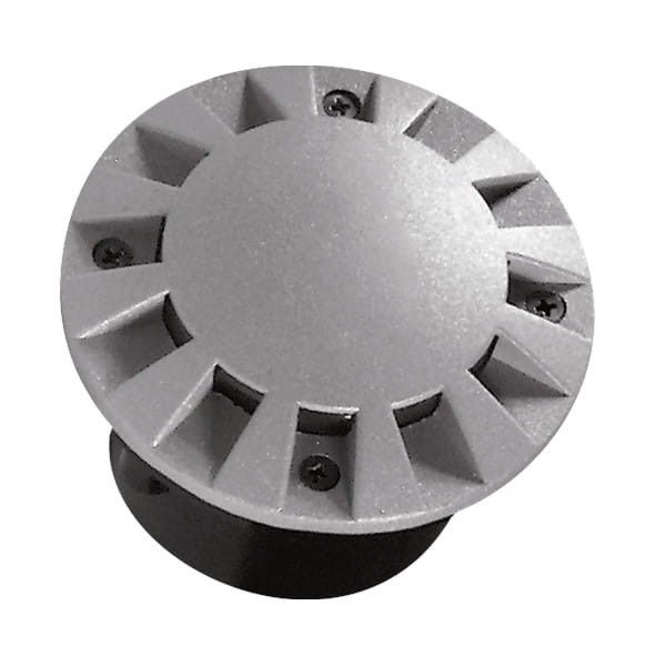 Lampa gruntowa najazdowa Kanlux Roger szara LED 1W 6500K   IP66 wym: 7 x 10 x 10 cm metal - 1 szt.