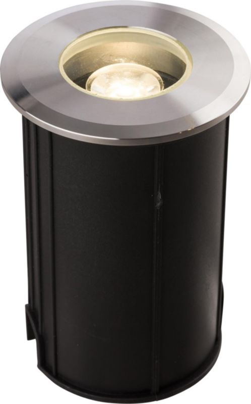 Lampa gruntowa najazdowa Nowodvorski Lighting Picco czarno-srebrna LED 1W 3000K 80lm  IP67 wym: 9 x 6 x 6 cm aluminium - 1 szt.