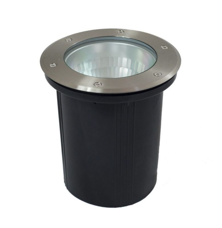 Lampa gruntowa najazdowa SU-MA Pabla stal nierdzewna  1 x E27 x 75W IP67 wym: 23 x 21 x 21 cm - 1 szt.
