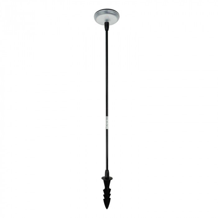 Lampa gruntowa wbijana Ecolight czarno-biała LED  4000K 25lm  IP65 wym: 78 x 9,7 x 9,7 cm tworzywo sztuczne - 1 szt.