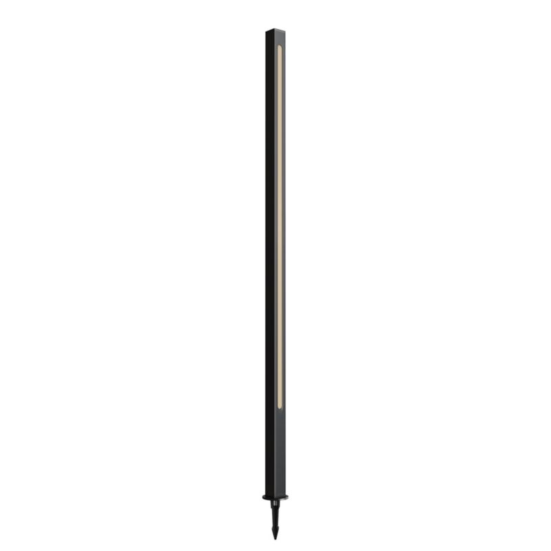Lampa gruntowa wbijana Maytoni Pole grafitowa LED 12W 3000K 600lm  IP65 wym: 80 x 2,5 x 2,5 cm aluminium - 1 szt.