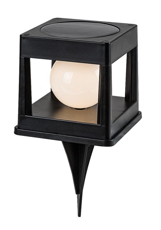 Lampa gruntowa wbijana Rabalux Holne czarno-biała LED 0.3W 2500K-3000K 6lm  IP44 wym: 11,5 x 10,5 cm - 1 szt.