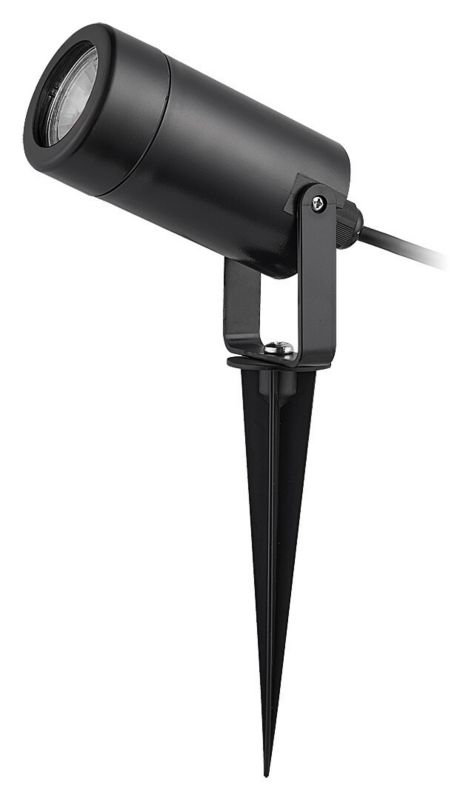 Lampa gruntowa wbijana Rabalux Krobia czarna  1 x GU10 x 4W IP65 wym: 25 x 11 x 6 cm tworzywo - 1 szt.