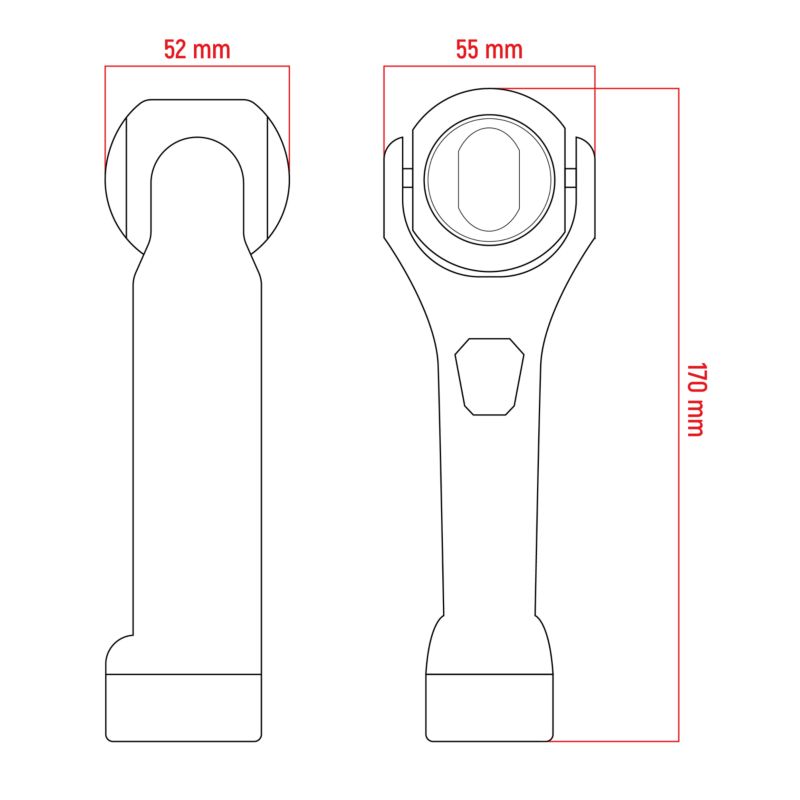Lampa ładowana DPM 130 lm