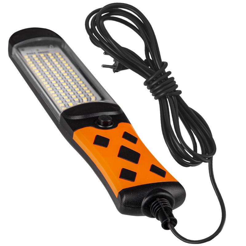 Lampa LED MasterLED warsztatowa 15W 250mm 6500K zimna biel na kablu 5m czarna 1 szt.
