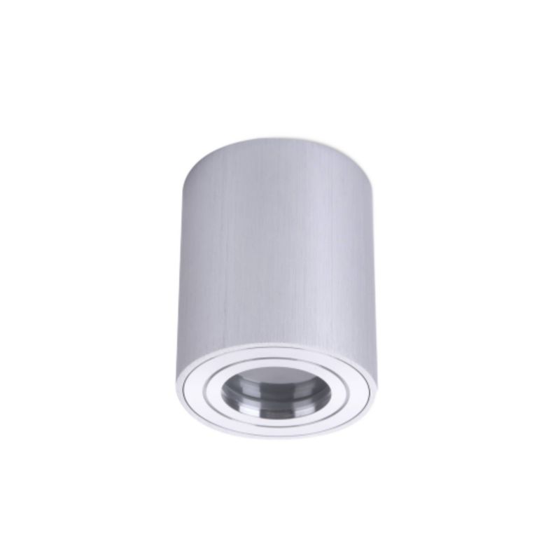 Lampa natynkowa Kobi AQUARIUS ROUND IP44 aluminium wys. 10 cm 1 szt.