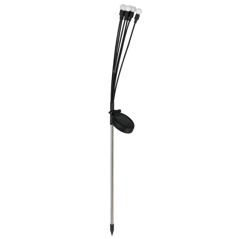 Lampa ogrodowa dekoracyjna solarna Eko-Light Multi czarna LED 0.06W 3000K 2lm kulki ozdobne IP44 wym: 70 x 11,5 x 11,5 cm - 1 szt.