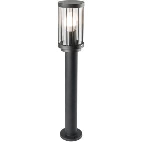 Lampa ogrodowa Goldlux Fiord 1 x E27 IP44 50 cm czarna