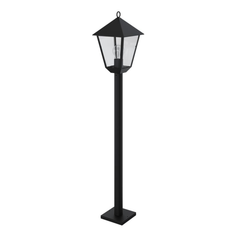 Lampa ogrodowa GoodHome Docker E27 IP44 czarna