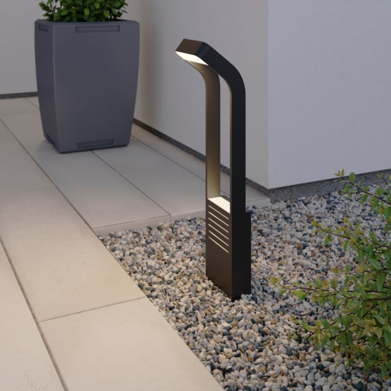 Lampa ogrodowa GoodHome Majorca M 650 lm IP44 czarna
