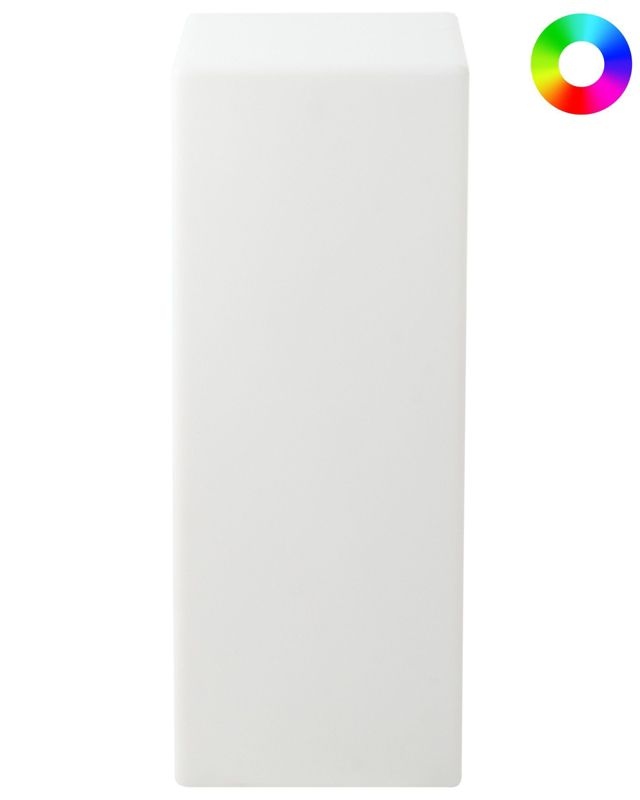 Lampa ogrodowa podłogowa LED Balsas 78 cm Z pilotem Biały 1 szt.
