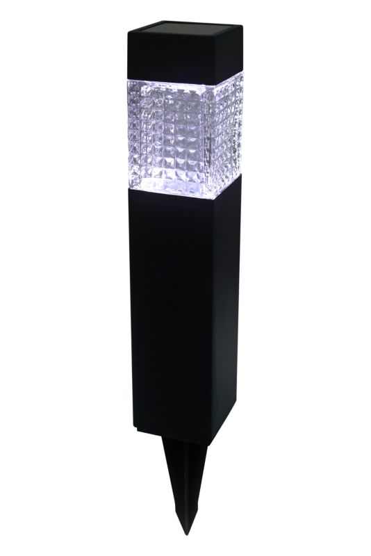 Lampa ogrodowa solarna Blooma 20 lm 7500 K czarna