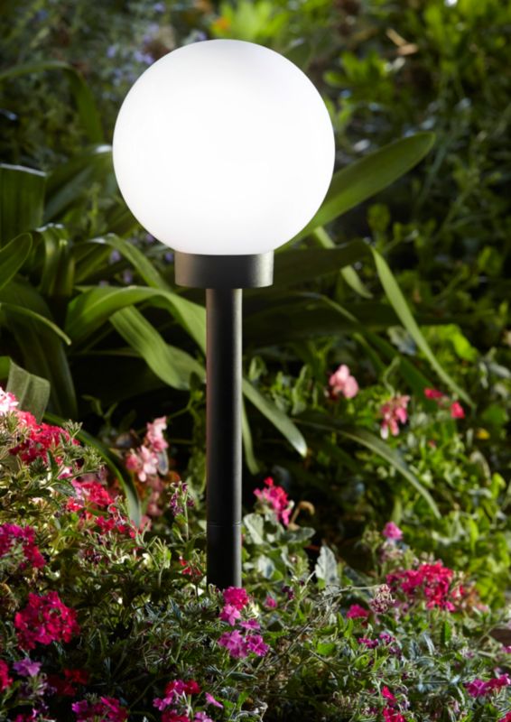 Lampa ogrodowa solarna Blooma Kimberley czarna