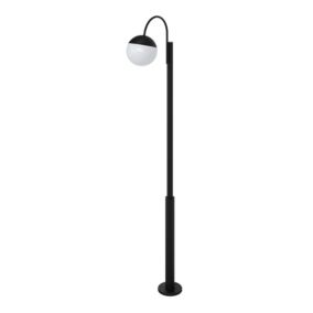 Lampa ogrodowa stojąca GoodHome Jarrow E27 IP44 czarna