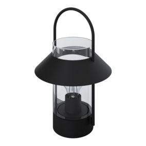 Lampa ogrodowa stojąca LED GoodHome Caprera E27 IP44 czarna