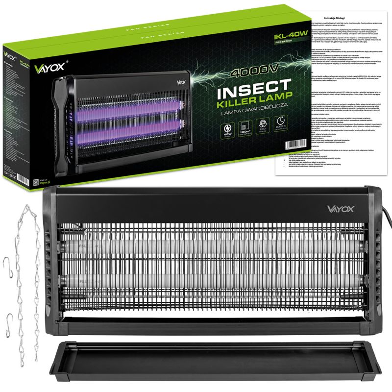 Lampa owadobójcza Vayox IKL-40W UV 4000V 1 szt.