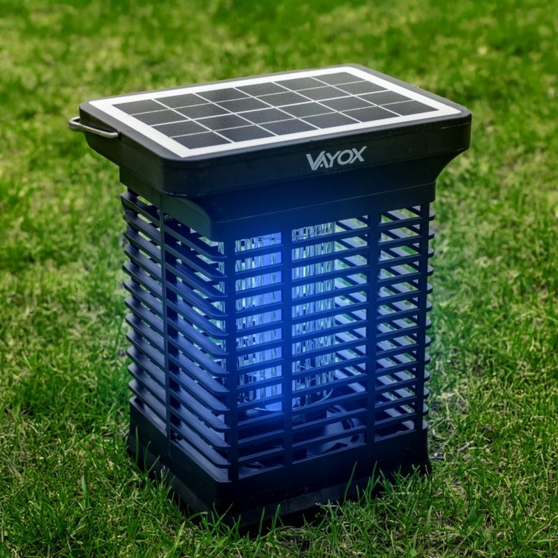 Lampa owadobójcza Vayox IKV-200 solarna akumulatorowa UV 2000V USB 1 szt.